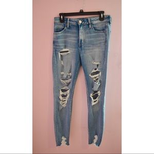 American Eagle ripped jeans